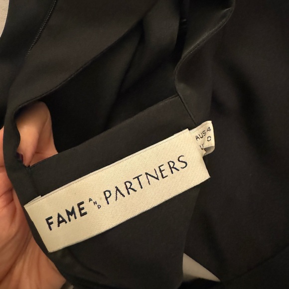 Fame and Partners Black Ophelia Cutout Dress - Picture 8 of 8